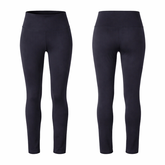 Women's Everyday High-Waist Black Leggings - NWOT - Picture 4 of 7